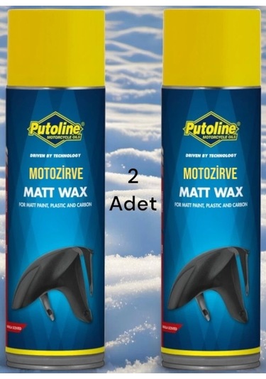 Putoline Matt Wax Mat Yüzey Parlatıcı Cila 500 Ml 2 Adet