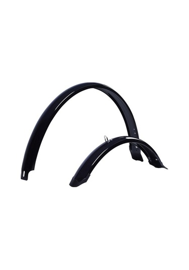 Trendooze Homyl Bisiklet Ön Ve Arka Çamurluk Takımı 26 Inç Siyah Lastik İçin Siyah