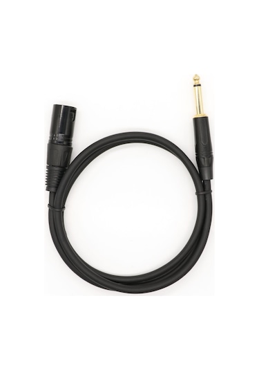 Enstrüman Gitar Kablosu - Xlr Erkek - 6.35Mm Erkek - 5 Metre - Ka