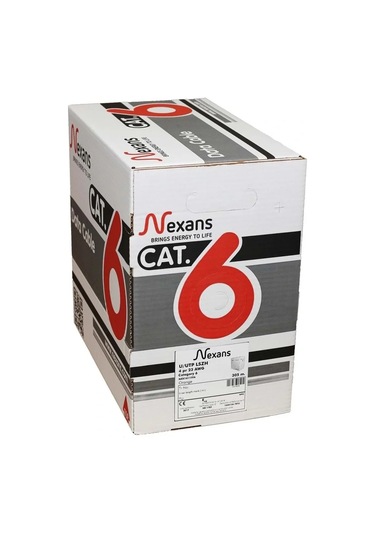 Nexans 10518259 Cat6 Utp Lszh Hf Data Kablosu 305 Metre