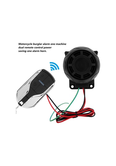 Motosiklet Alarmı Uzaktan Kumandalı 2 Yönlü Huiliang