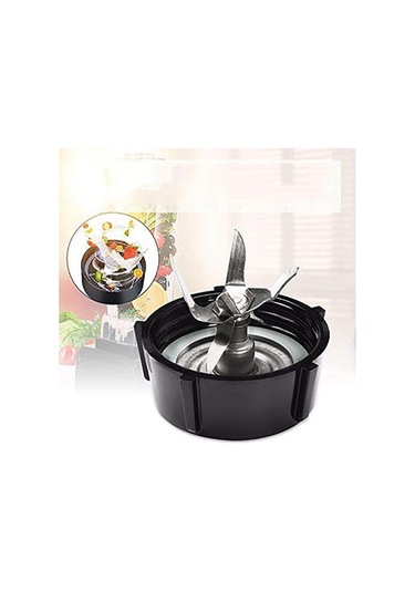 Xurunkeji Oster Osterizer Parçaları İçin Bağlantı Parçalı Blender Bıçağı, Bağlantı Parçalı 6 Noktalı Fusion Bıçağı Kiti Gümüş