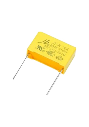 1uf 310v X2 %10 27.5mm Polyester Kondansatör 5 Adet