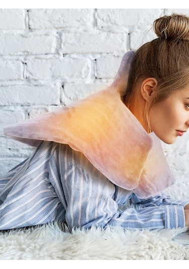 Wondernest Yastık Ve Omuz Lichen Isıtmalı Çıkarılabilir Boyun 3 Ql Gri