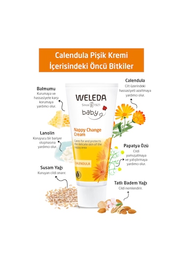 Weleda Organik Pişik Kremi 75 ML