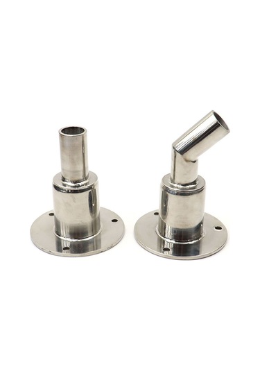 Monyee 316 Paslanmaz Çelik Deniz Ve Karavan Dizel Park Heaterı Eşzamanlı Ekzos Borusu 22mm Dirsekli Uç