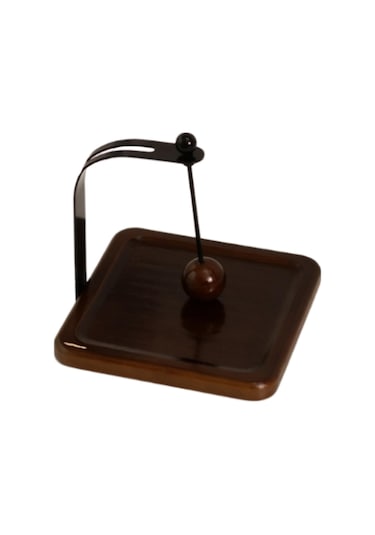 Homyl Peçete Tutucu Raf Masa Standı Yemek Masası Tezgahı Mutfak Kahverengi