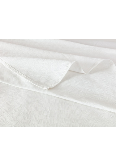 Anais King Size %100 Pamuk Pike - Beyaz 8684427222799 Beyaz