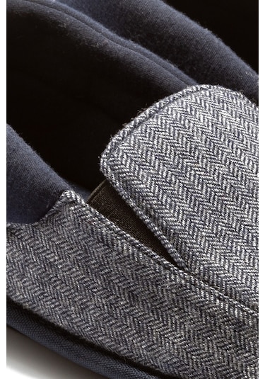 Twigy Tali Erkek Ev Ayakkabısı Lacivert 41/46 CC0351 Lacivert