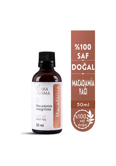 Onka Farma Macadamia Yağı 50 ML