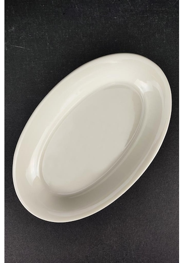 Digithome İstanbul Porselen 3 Parça Kayık Servis Tabağı Seti - Tl4039519 - Tl4039618 C320.225