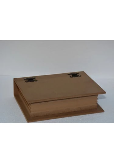 Mdf Bay Kutu Ahşap Kitap 20x29x8