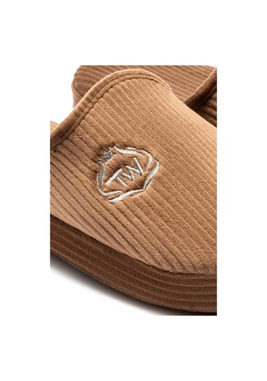 Twigy Muted Erkek Ev Terliği Kahve 41/46 AA0465 Kahve