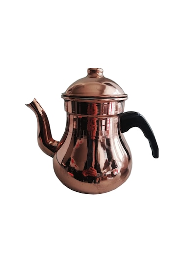 BAKIR ÇAY KAZANI + 3 ADET BAKIR DEMLİK + BAKIR DAVLUMBAZ SET