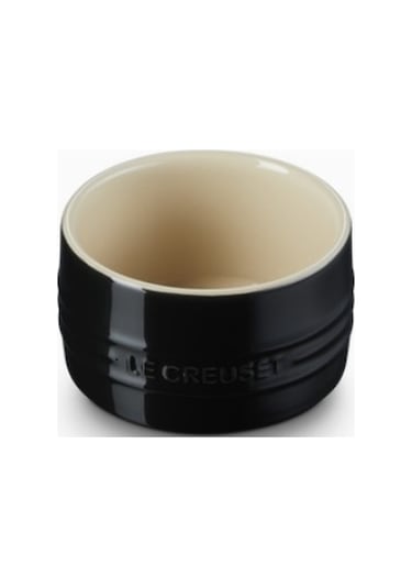 Le Creuset Seramik Ramekin, Istiflenebilir Lüks Sunum Kase Siyah