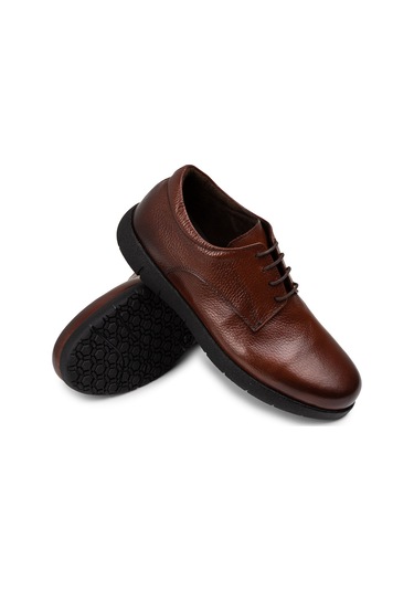 Deery Hakiki Deri Bakır Rengi Erkek Günlük Ayakkabı - 01934mbkrc01 Bakır