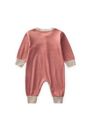 Biye Detaylı Tulum 0-2 Yaş Yavruağzı Yavruağzı