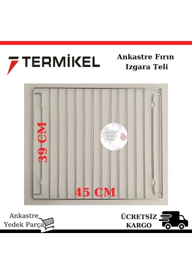 Termikel Uyumlu Ankastre Fırın Izgara Teli Tepsi 45 X 39 Cm (Ölçüler) - 370448245