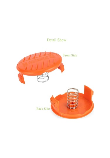 Mufunye Rc-100-p Yedek Makara Kapağı Yaylı Black Decker Afs Düzeltici 3 Adet İçin Uygun,budama Makası