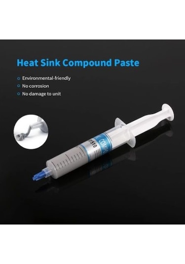 Halnziye Hy510 Gümüş Alaşımlı İşlemci Cpu - Vga Termal Macun 30gr