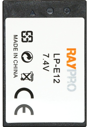 Canon Eos M M2 M10 M50 M100 Sx70Hs 100D için Lp-E12 Batarya Pil