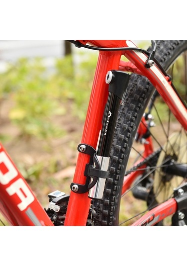 Novahub Mini Bisiklet Pompası 120psı Max Yüksek Basınçlı Hava Pompası, Presta & Schrader Valflerine Uygun