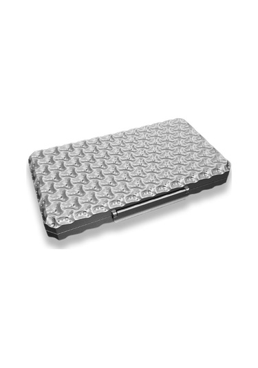 Guevara Stone Aluminyum Sedir Puro Taşıma Çantası Silver 5li
