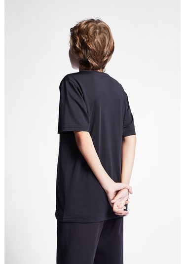Lescon Çocuk Kısa Kol T-Shirt 24S-3221-24B Siyah