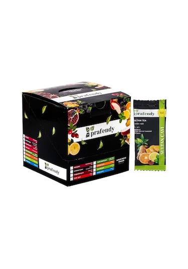 Prafendy Sultan Çayı Gerçek Meyve Taneli Tek İçimlik 20 x 15 G