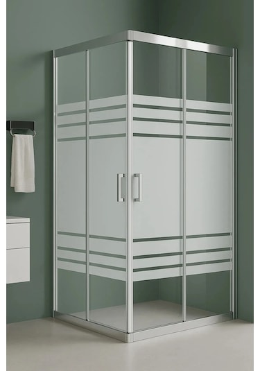 Durul Duşakabin Kare 5 Mm Desenli  H190 Parlak