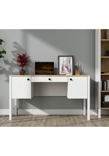 Sakura Frn-20038 Helen Çalışma Masası Beyaz