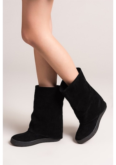 Fox Shoes Siyah Kadın Çizme C437454602