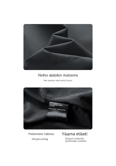 Sımıcg Kapüşonlu Su Geçirmez Ceket-koyu Gri. Koyu Gri