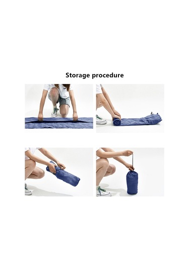 Gm-Am20 Kamp Matı Şişme Uyku Matı Naylon+Tpu Uyku Pedi - Siyah