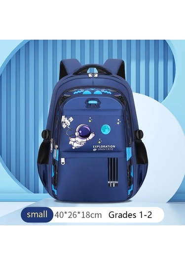 Small-blue Çocuklar Sırt Çantası Çocuk Okul Çantaları Erkekler Mavi