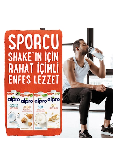 Alpro Bitter Çikolata Badem İçeceği 2 x 1 L