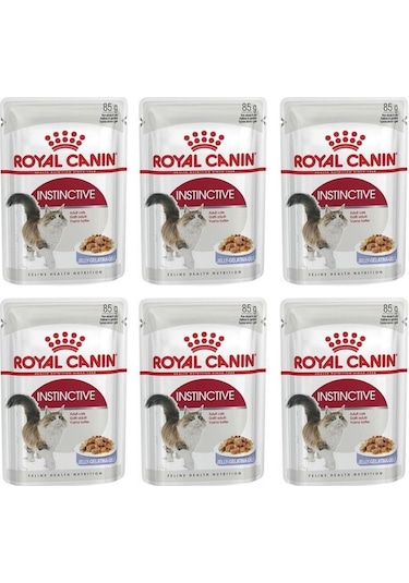 Royal Canin Instinctive Jelly Pouch Yetişkin Kedi Maması 6 x 85 G