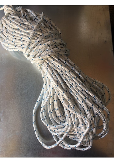 8 Mm Örgü Ipek Halat Iskota Halat 50 Metre