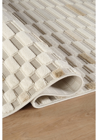 Kaşmir Halı 7/24 Luna Glow 80x150 CM Salon Mutfak Halısı Kilim