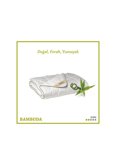 Othello Elegante Bambuda Yorgan 155 215 Beyaz