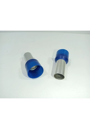 0ga Yalıtımlı Amfi Kablosu Ucu - 50mm İzoleli Yuvarlak Kablo Ucu - 0 Awg Yüzük Terminal -2 Adet