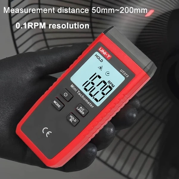 Elmpaly Unı-t Ut373 Mini Dijital Lazerli Dönüş Ölçer Temassız Rpm Metre 10-99999
