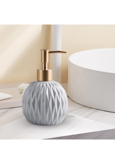 Suntek Seramik Sabunluk Ev Otel Tedarik Duş Şampuanı Mavi