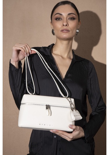 Sisley Kadın Çapraz Çantası Sly 206 Std / Beyaz Beyaz