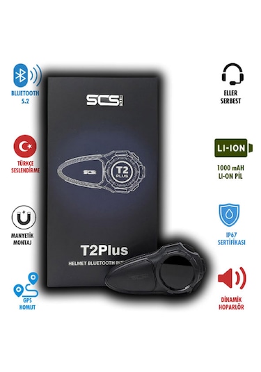 Scs T2 Plus Bluetooth Ve Intercom