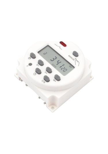 Dancemonkey Cn101a Ac110v Mikrobilgisayar Zaman Anahtarı Dijital Lcd Güç Zamanlayıcı