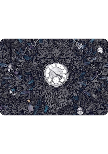 Dekoratif Baskılı Keçe Amerikan Servisi, Supla 2'Li Servis Takım  -368 Çok Renkli