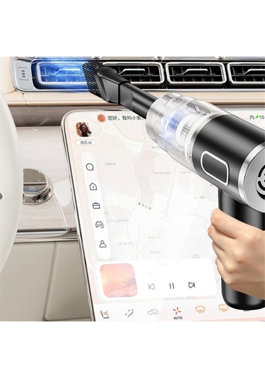 Amigaelegant Kablosuz Elektrikli Süpürge Küçük El Tipi Ev Elektrikli Süpürgesi Siyah