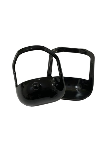 Keçi Sakalı Tıraş Şablonları Seti, 5 Boyut, Her Sakal Kullanımına Uygun Hediye Seti, Siyah