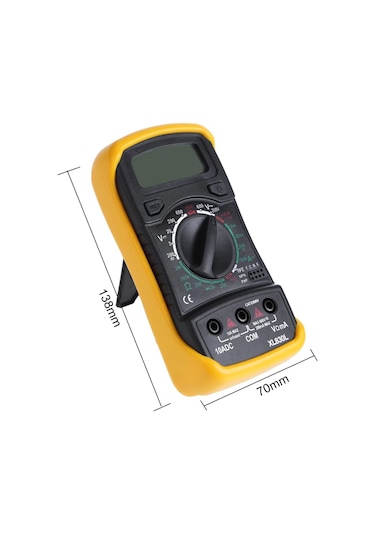 XL830L Dijital Multimetre – Volt, Amper, Ohm Ölçen Geniş Fonksiyonlu Avometre